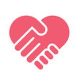 Pink Handshake Logo